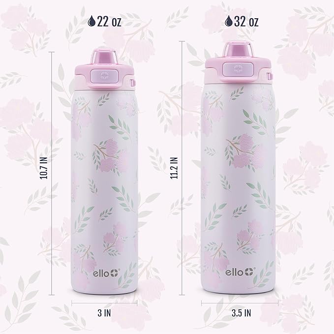 Ello Pop & Fill 22oz Stainless Steel Water Bottle - Image 7