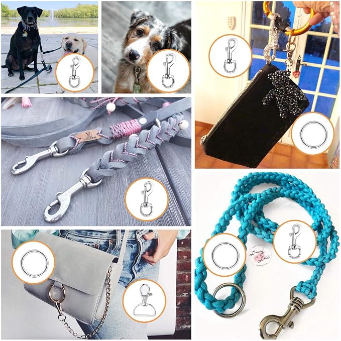 Lucky Goddness 20pcs Swivel Snap Hooks - Image 6