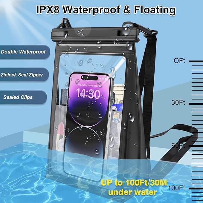 Large Waterproof Phone Pouch Floating, Waterproof Phone Case - Image 5
