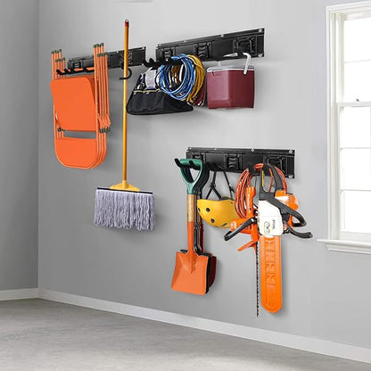 SMARTOLOGY Modular Heavy-Duty Steel Garage Tool Storage Rack - Image 7