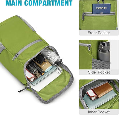 G4Free Lightweight Packable Hiking Backpack - Image 5