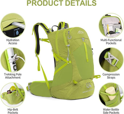 IX INOXTO Hiking Backpack, 26L/40L Waterproof Hiking Daypack - Image 3