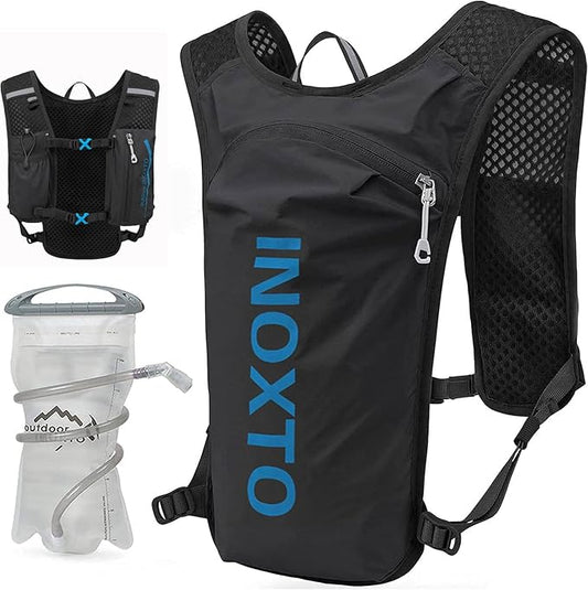 INOXTO Running Hydration Vest Backpack, Lightweight Insulated Pack by INOXTO