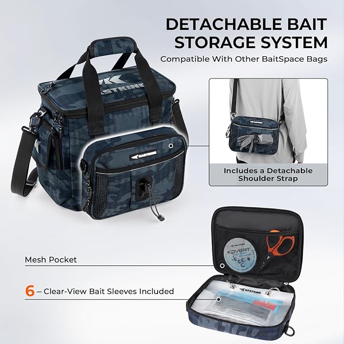 KastKing BaitSpace Fishing Tackle Bag - Image 6