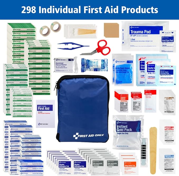 First Aid Only 298 Piece All-Purpose Emergency First Aid Kit - Image 4