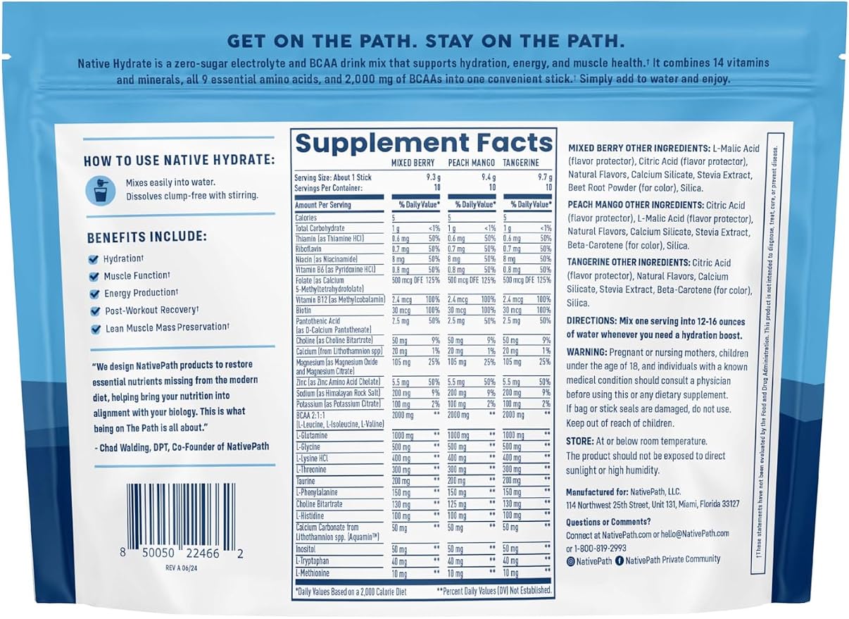 NativePath Hydrate Stick Packs - Image 3