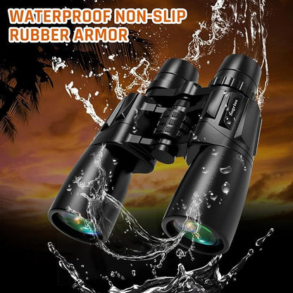 10-30x50 Zoom Binoculars for Adults, High Powered Military Binoculars for Bird - Image 8