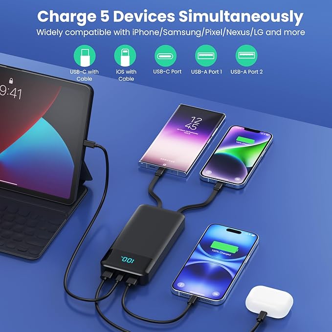 Portable Charger Power Bank 40800mAh - Image 3
