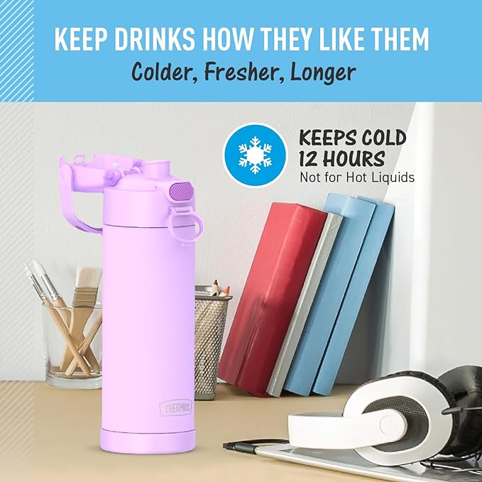 THERMOS FUNTAINER 16 Ounce Stainless Steel Vacuum Insulated Bottle - Image 5