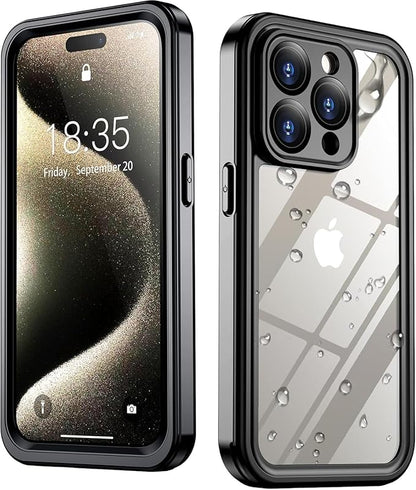 SPIDERCASE ONLY Designed for iPhone 15 Pro Max Waterproof, 12FT Military by SPIDERCASE
