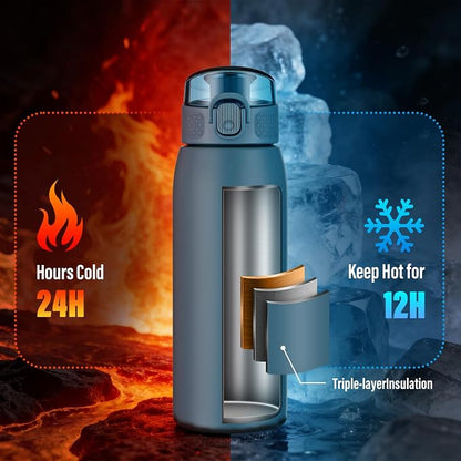 Insulated Water Bottle 18 oz - Image 3