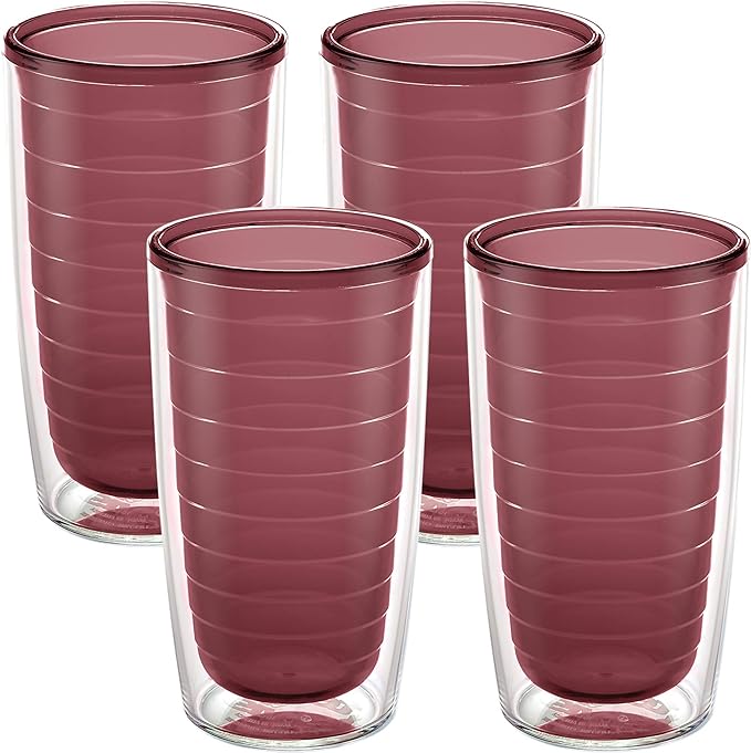Tervis Clear & Colorful Tabletop Made in USA Double Walled Insulated Tumbler by TervisTumblerCompany