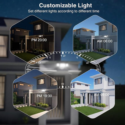 Onforu 55W Smart LED Flood Lights Outdoor, Tunable 2700K-6500K, APP Control - Image 5