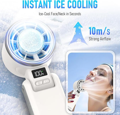 PlayHot Upgraded Portable Handheld Fan - Image 2