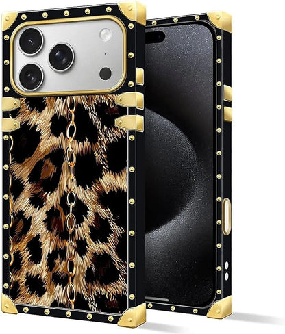 for iPhone 17 Pro Case Luxury Golden Decoration - Image 2