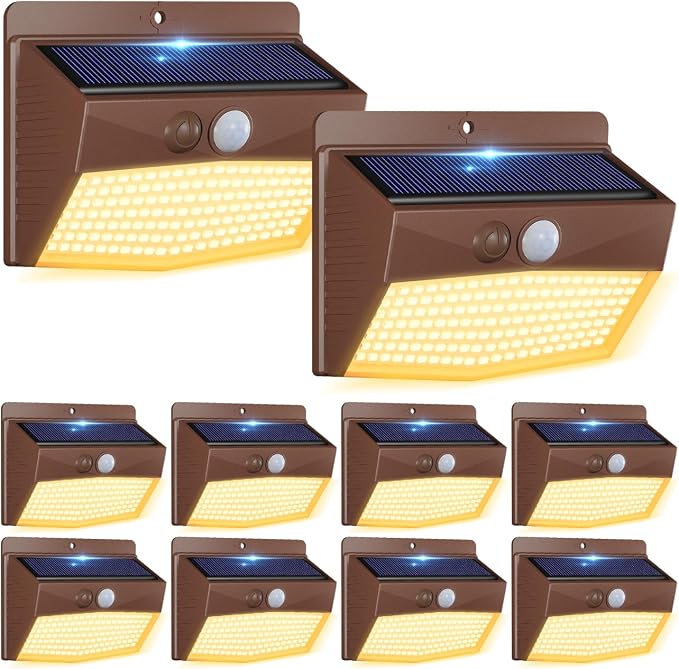 Peasur Solar Lights Outdoor Motion Sensor Security Light by Peasur