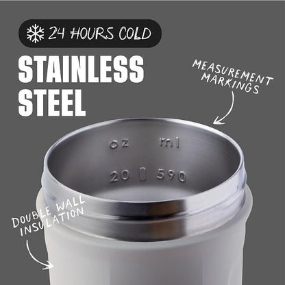 BlenderBottle Sport Insulated Stainless Steel Shaker Bottle - Image 3
