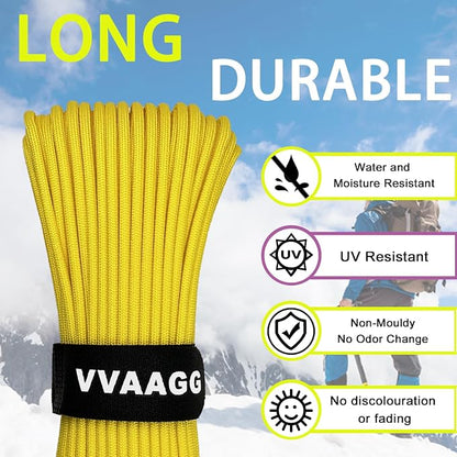 VVAAGG 1000 Paracord Rope, 50ft 12 Strand Parachute Cord - Image 4