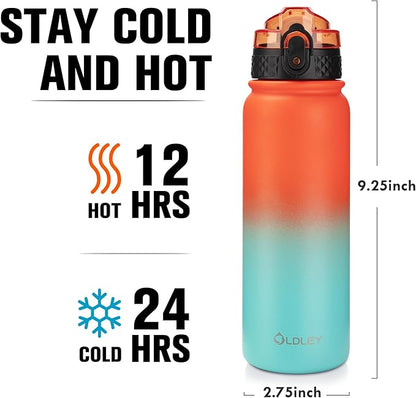 Oldley Insulated Water Bottle 20oz Water Bottles - Image 3