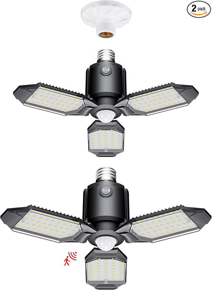 Motion Sensor Garage Light, 80W Garage Lights Ceiling Led Motion Activated by Craftersmark
