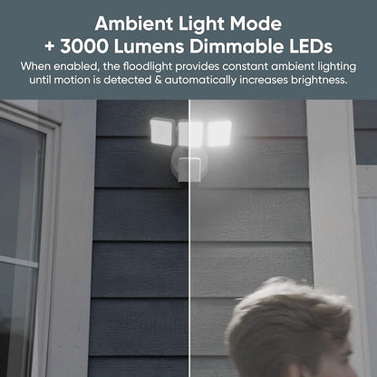WYZE Floodlight Camera Pro, PCMag Editors' Choice 3000-Lumen LEDs, 2.5K HD - Image 6