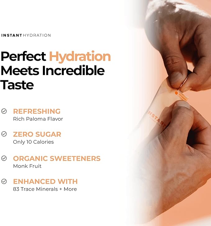 Instant Hydration Sugar Free Electrolytes Powder Packets - Image 3