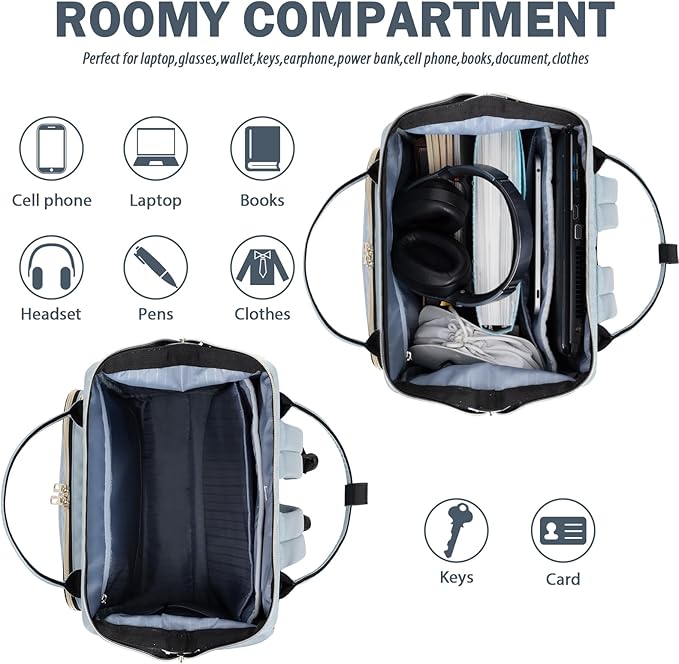 VANKEAN 17 Inch Laptop Backpack - Image 4