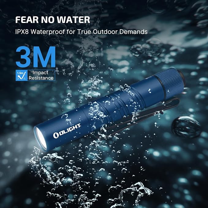 OLIGHT I3T 2 EOS Pocket EDC Flashlight, 200 Lumens Compact Bright Handheld - Image 7