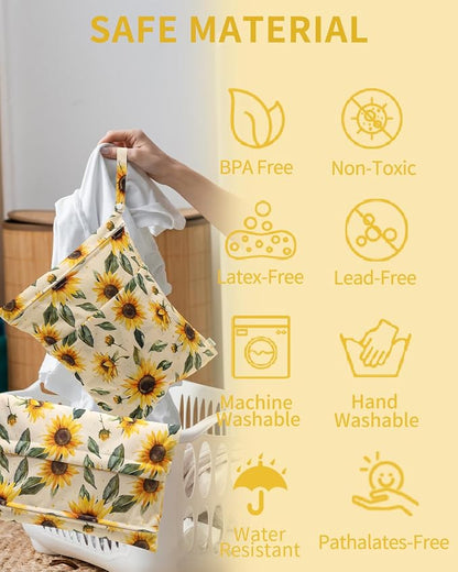 babygoal Wet Dry Bags 3 Pack, Waterproof Travel Bags - Image 6