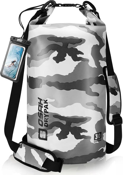 Waterproof Dry Bag, 5L/10L/20L/30L/40L Roll Top Lightweight Storage Backpack by OSAHDRYPAK