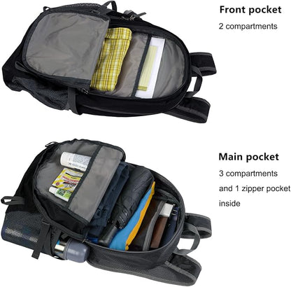 Packable Lightweight Backpack 40L, Ripstop Nylon Foldable Traveling Daypack - Image 5