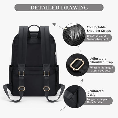 GOLF SUPAGS Women Laptop Backpack Casual Daypack - Image 3