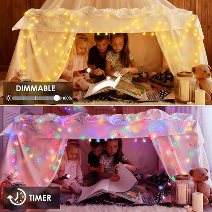 OMIKA Color Changing String Lights USB Powered, 33FT 60LED APP Control Fairy - Image 3