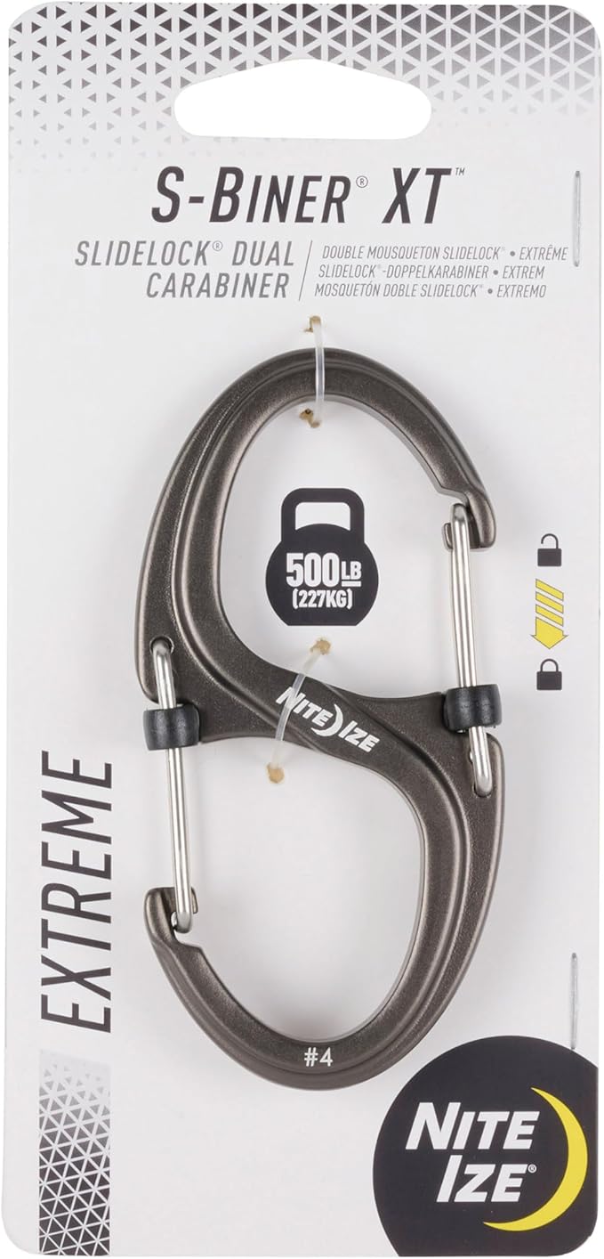 Nite Ize S-Biner XT SlideLock Dual Carabiner by Nite+Ize
