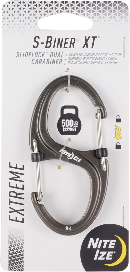 Nite Ize S-Biner XT SlideLock Dual Carabiner by Nite+Ize