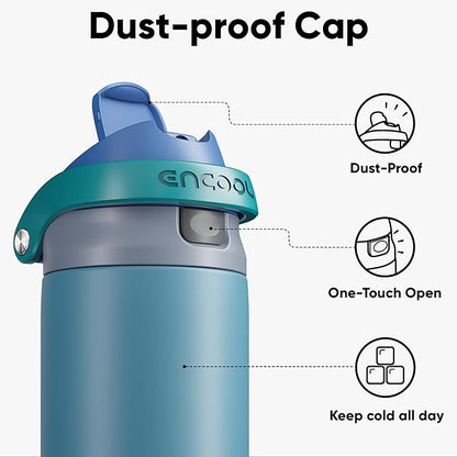 ENCOOL Leakproof Insulated Water Bottle - Image 2