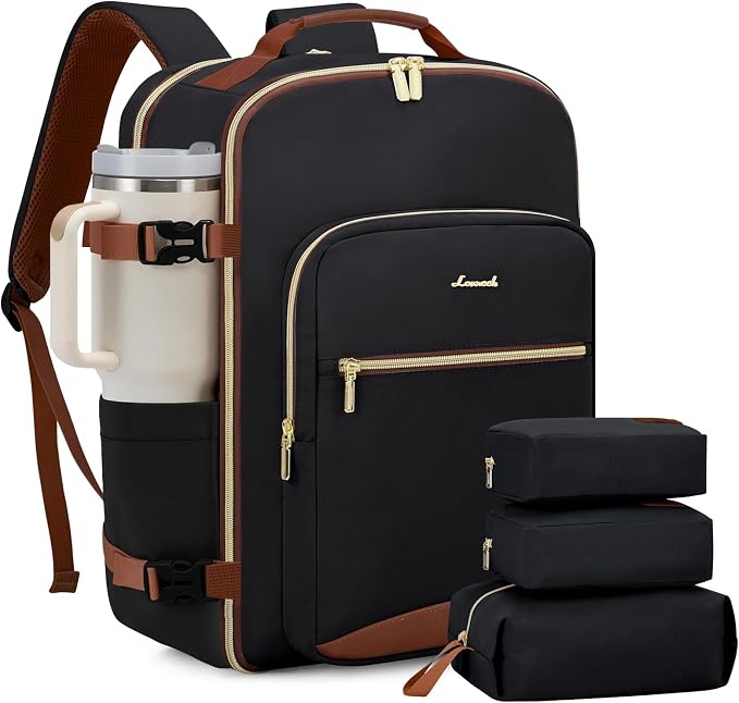 LOVEVOOK 50L Travel Backpack for Women & Men, Airline Approved Carry On Luggage by LOVEVOOK