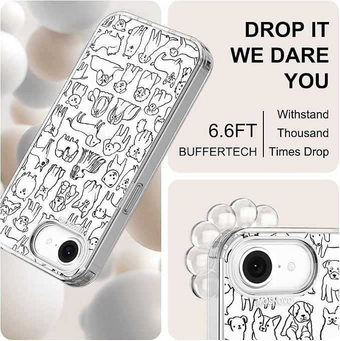 MOSNOVO for iPhone 17e Case/iPhone 16e Case, Shockproof Military-Grade - Image 5