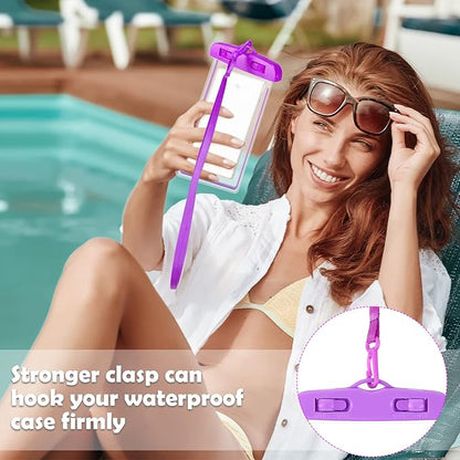Flutesan 40 Pack Universal Clear Waterproof Phone Pouch Cell Phone Pouch Dry - Image 5