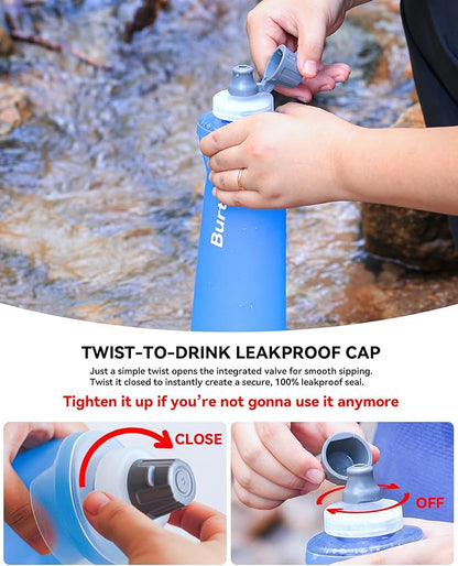 Ultralight Collapsible Water Bottle, Compatible - Image 4