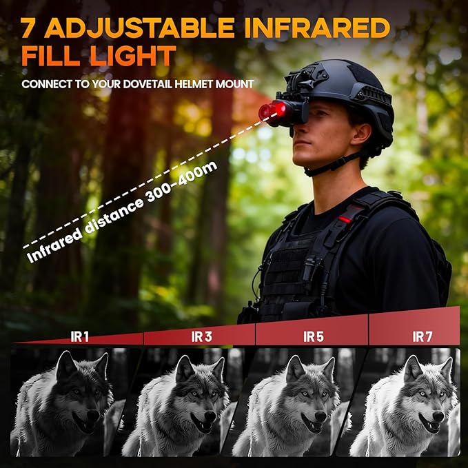 4K Night Vision Monocular for Adults – Infrared Digital Night Vision Device - Image 6
