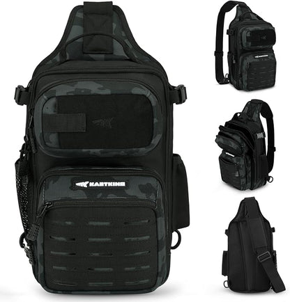 KastKing BlowBak Tactical Sling Tackle Bag-Lightweight Fishing Backpack Storge - Image 2