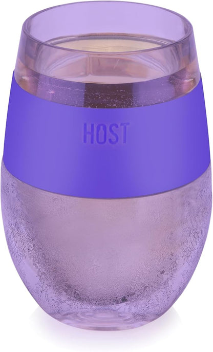Host Cooling Cup Set of 1 Plastic Double Wall Insulated Freezable Drink by HOST