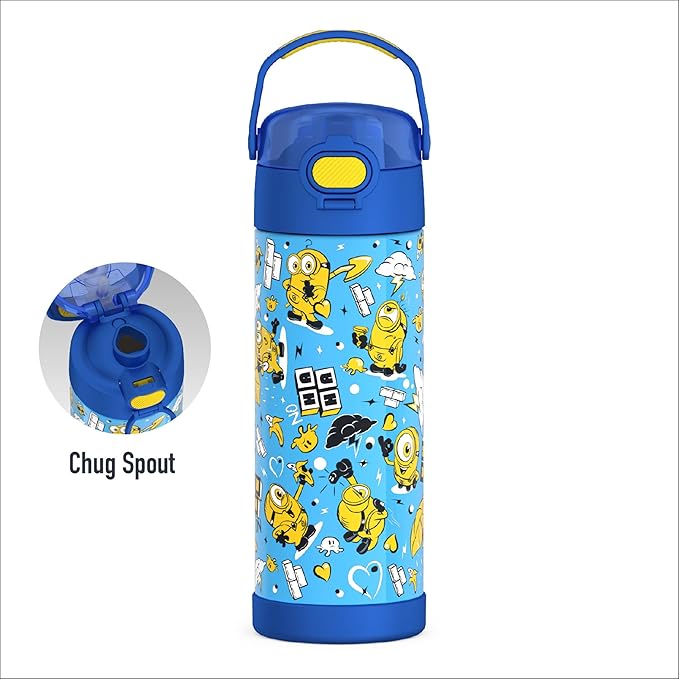 THERMOS FUNTAINER 16 Ounce Stainless Steel Vacuum Insulated Bottle - Image 2