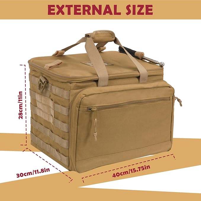 SCAVATA Patrol Bag Law Enforcement, Police Gear Car Front Seat Vehicle - Image 5