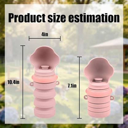 Collapsible Dog Water Bottles, Portable Dog Water Bowl Dispenser & Travel Water - Image 2