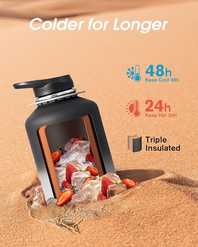 Coolflask Half Gallon Water Bottle - Image 2