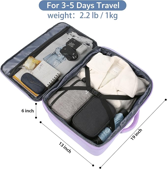 MATEIN Carry on Backpack for Women, 40L Heavy Duty Travel Backpack Airplane - Image 4