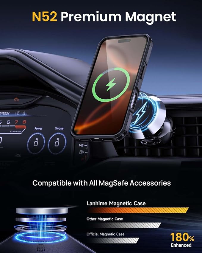 Lanhiem Magnetic for Samsung Galaxy S25 Ultra Phone Case - Image 3
