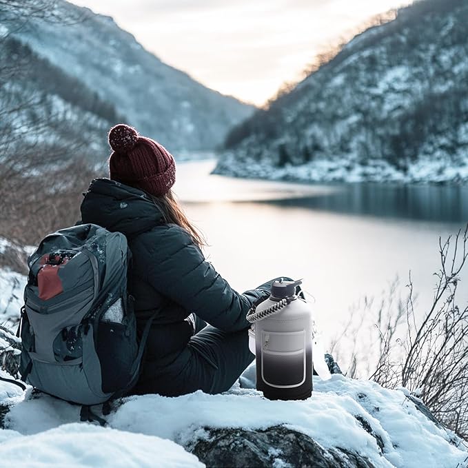 DYSANKY 1 Gallon Insulated Water Bottle | Upgraded Thickened Stainless Steel - Image 4